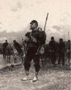 The Proud Soldier by Alphonse Marie de Neuville
