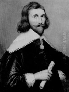 Portrait Of A Gentleman Wearing A Black Tunic And White Collar, Holding A Letter Portrait Of A Gentleman Wearing A Black Tunic And White Collar, Holding A Letter