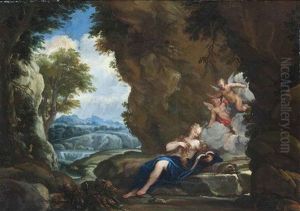 Saint Mary Magdalene In The Wildernes by Franciscus de Neve