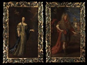 Fursten- Oder Herrscherpaar In Lebensgrosse (pair) thumbnail