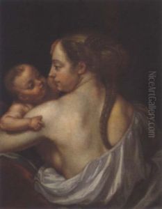 Venus Und Amor by Franciscus de Neve