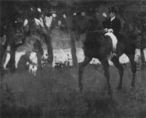 Reiter Im Park by August L. M. Neven du Mont