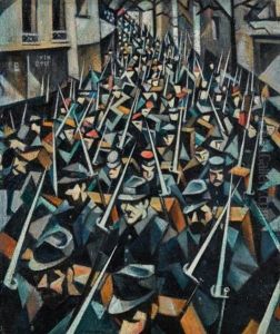 A Dawn, 1914 by Christopher R. Wynne Nevinson