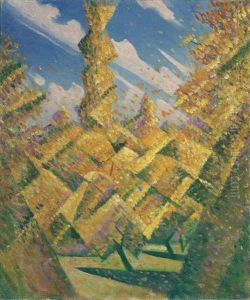The Four Seasons: Autumn by Christopher R. Wynne Nevinson