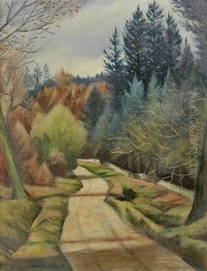 Road Through A Forest