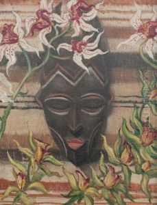 African Mask by Christopher R. Wynne Nevinson