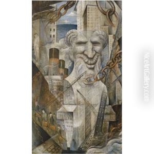 Pan Triumphant by Christopher R. Wynne Nevinson
