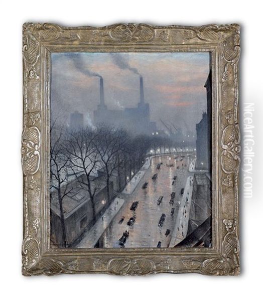 Battersea, Twilight - view 1