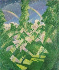 The Four Seasons: Spring by Christopher R. Wynne Nevinson
