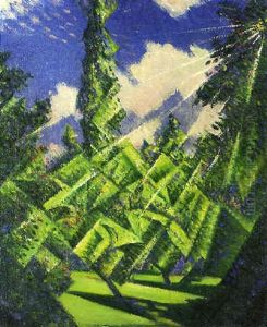 The Four Seasons, Summer by Christopher R. Wynne Nevinson