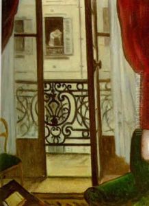 From A Paris Window by Christopher R. Wynne Nevinson