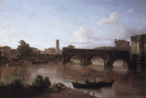 Ponte Rotto, Rome by John (Newbott) Newbolt