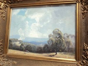 Smoke In The Hills by Albert Ernest Newbury