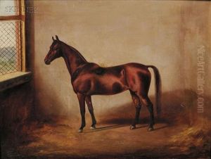 Portrait Of A Horse by Marie Guise Newcomb