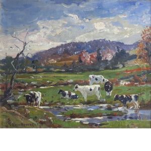 Down In The Pasture by George Glenn Newell