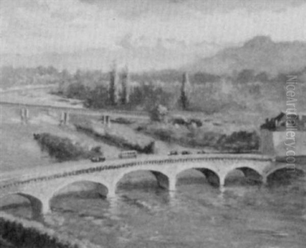 Bridge At Pau - view 1