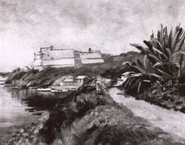 The Path To The Old Fort Of Port Crow - view 1