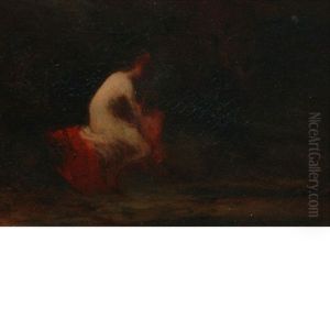 An Evening Bather by Robert Loftin Newman