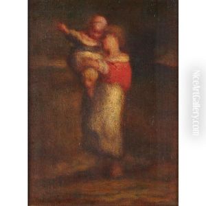 Brother And Sister by Robert Loftin Newman