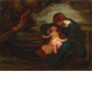 Wayside Madonna by Robert Loftin Newman