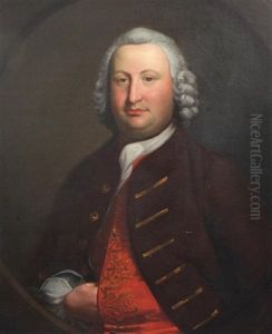 Portrait Of Richard Warner by Francis Milner Newton