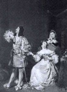The Lovers' Quarrel by Gilbert Stuart Newton