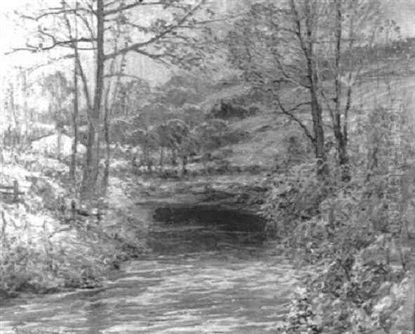 Connecticut Landscape In The Spring - view 1