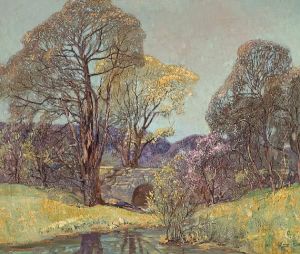 Spring Cottonwoods And Willows (no.452)