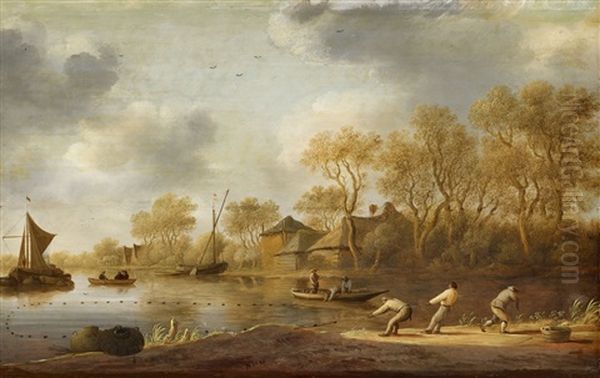 Landscape With Fishers - view 1