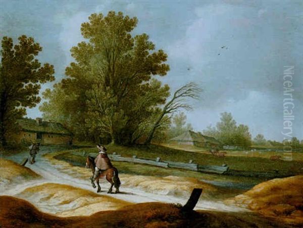 Landschaft Mit Einem Reiter - view 1