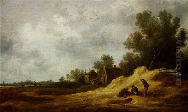 Dunenlandschaft Mit Einem Bauernhof - view 1