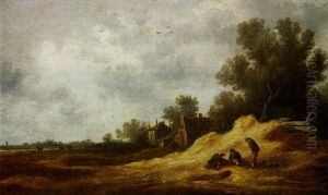 Dunenlandschaft Mit Einem Bauernhof by Pieter de Neyn
