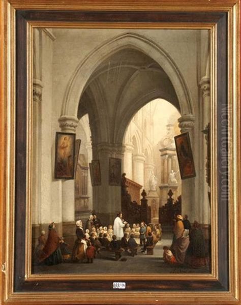 L'heure Du Catechisme A L'eglise - view 1