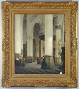 Interieur D'eglise by Bernard Neyt