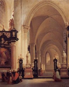 Kircheninterieur by Bernard Neyt