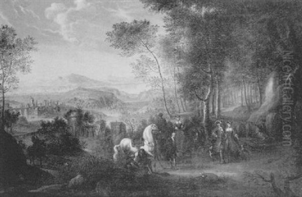 Le Repos Du Chasseur Au Point D'eau - view 1