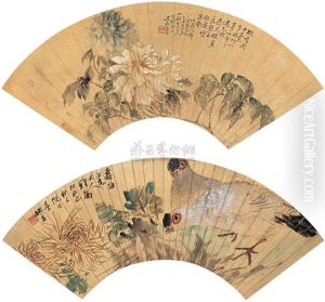 Flowers And Birds by Ni Tian