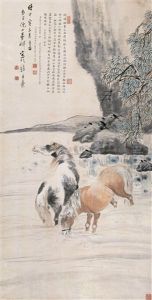Horse by Ni Tian