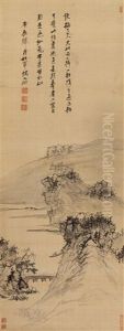 Landscape by Ni Yuanlu