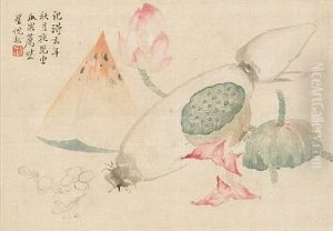Flowers, Vegetables And Fruits (3 Works) Flowers, Vegetables And Fruits (3 Works)
