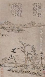 Landscape by Ni Zan