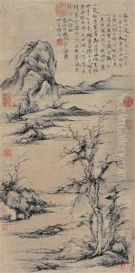 Landscape by Ni Zan