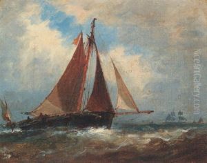 Fishing Trawlers At Sea