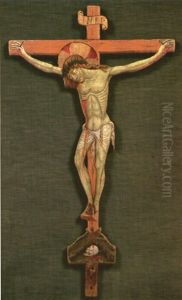 Cristo In Croce by Niccolo Alunno da Foligno