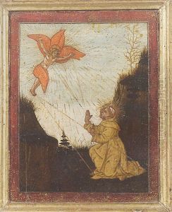 S. Francesco Che Riceve Le Stimmate by Niccolo Alunno da Foligno