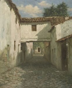 The Siesta Hour, Ronda, Spain by Burr H. Nicholls