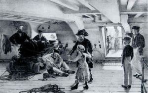 Relics Of Trafalgar by Charles Wynne Nicholls