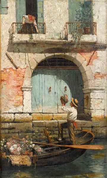 The Flower Seller Venice - view 1