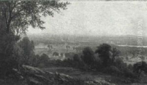 View Of Hartford, Connecticut by Edward W. Nichols