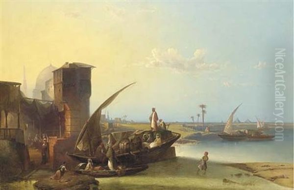 Dhows On The Nile - view 1